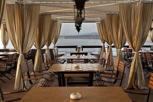 Shaded Deck at Nile Crusie