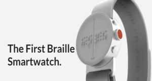 Dot’s 21st century smartwatch for blind Braille Smartwatch by Dot
