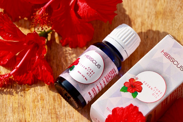 Hibiscus essential oil from Kayasiddhi