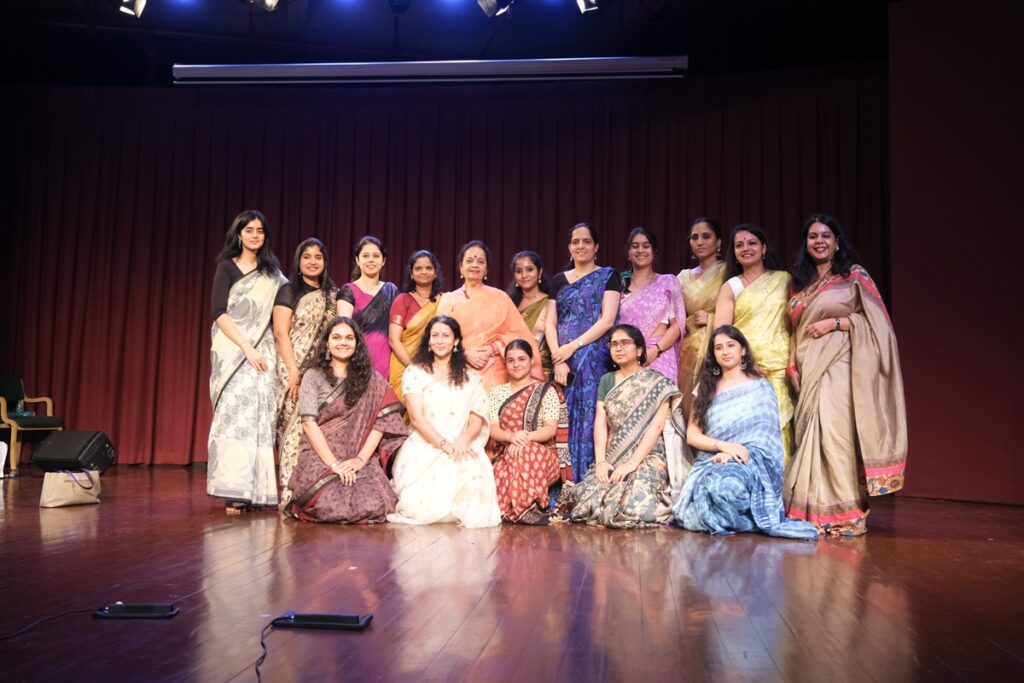 Performing team at Dharohar Samvaad at Triveni Kala Sangam